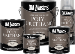 Old Masters 3552 Oil Based Interior Polyurethane, 13 Oz Spray Can, 350-450  Sq-Ft/Gal, Clear